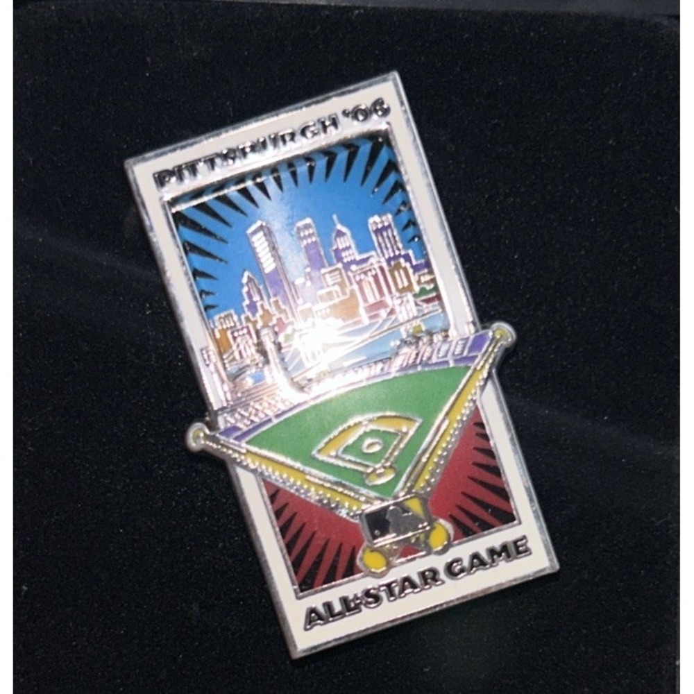 2006 Pittsburgh Pirates MLB Beautiful 3d All Star Game Media Press Pin Mint - Picture 2 of 4